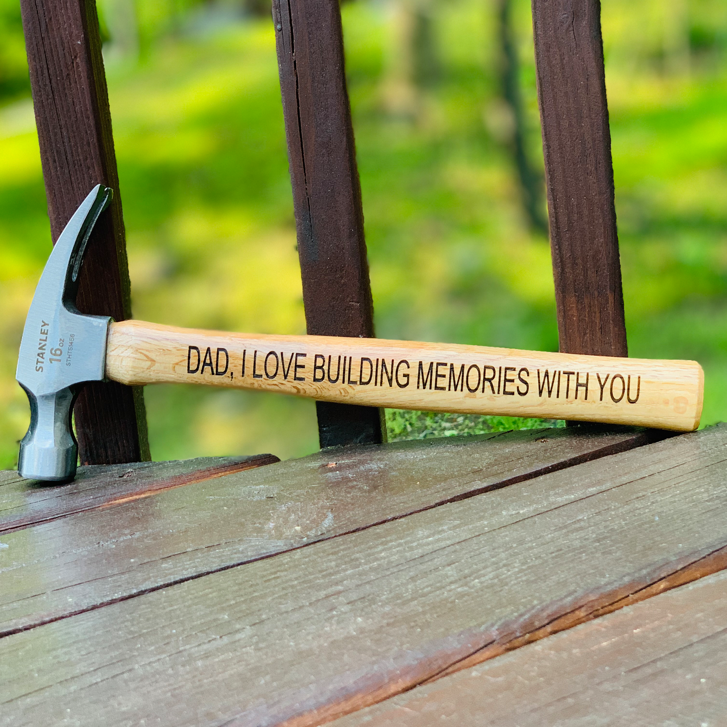 Personalized hammer for dad or grandpa - River Barn Designs