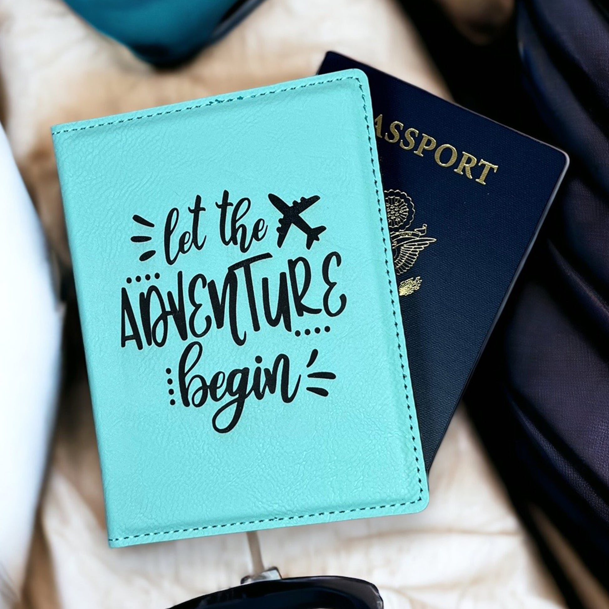 tiffany blue passport cover let the adventure begin