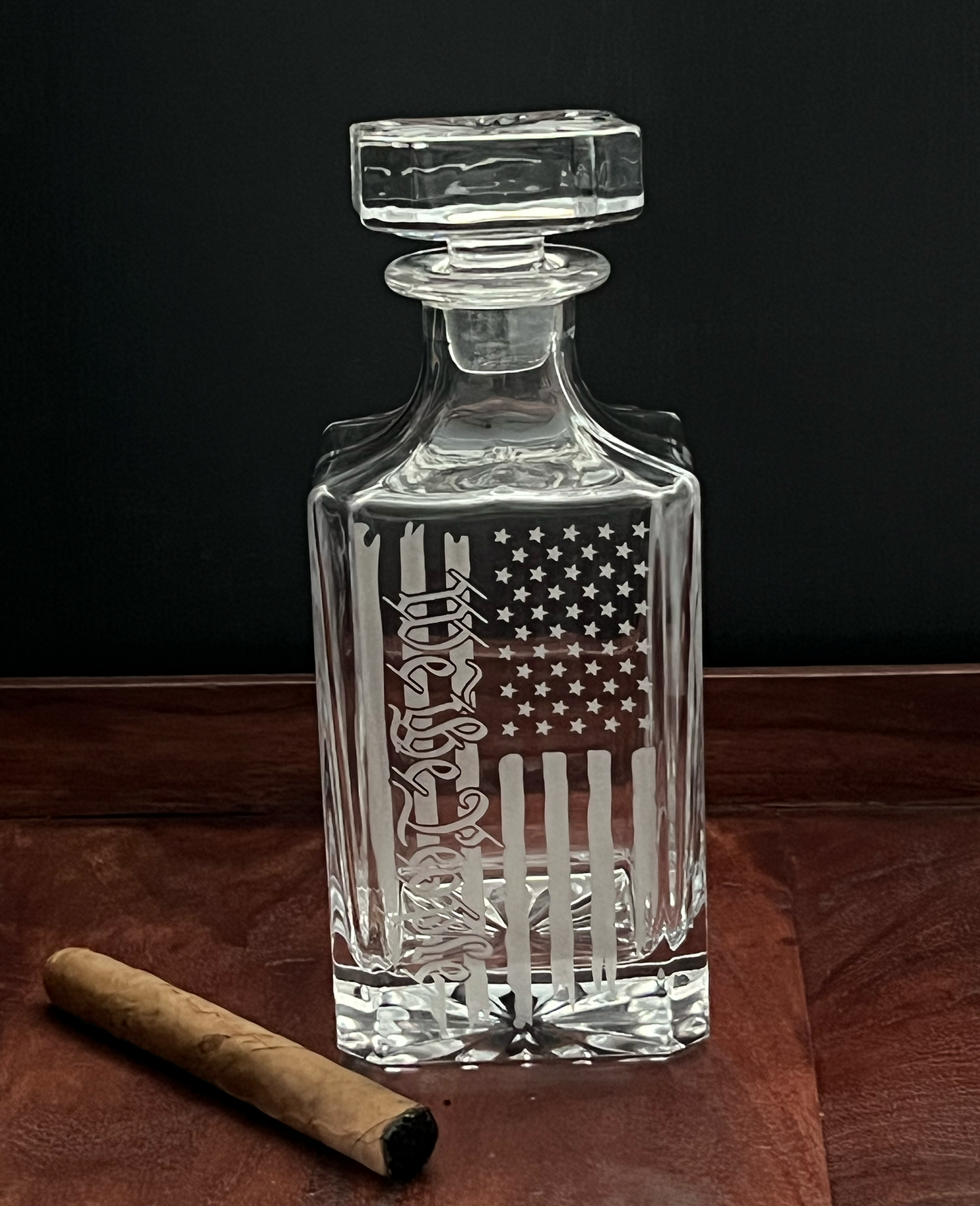 we the people decanter